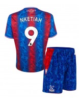 Crystal Palace Eddie Nketiah #9 Domácí dres pro děti 2024-25 Krátký Rukáv (+ trenýrky)